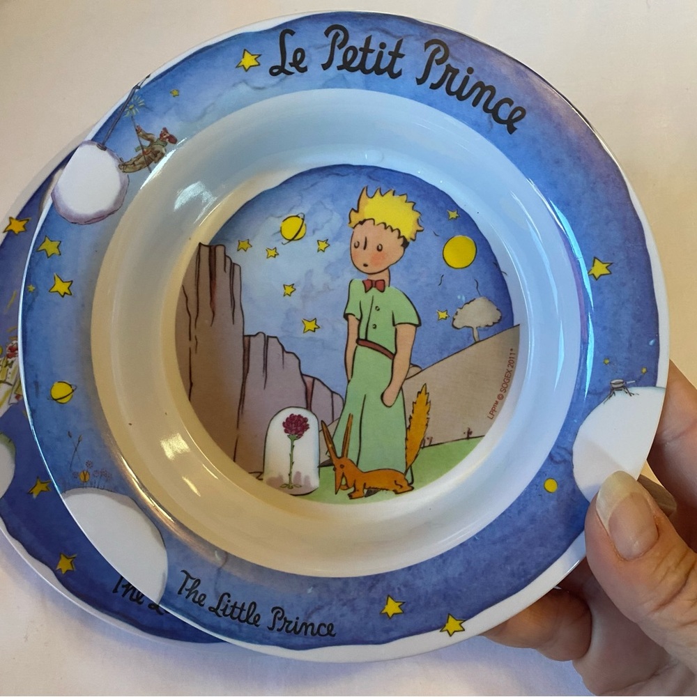 Le Petit Prince Soup/Plate Set - Picture 10 of 10